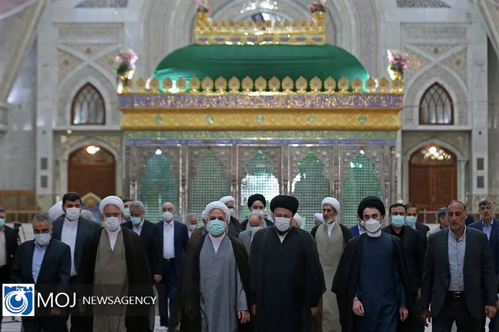 تجدید میثاق رییس و مسئولان قضایی با آرمان‌ های امام و شهدا