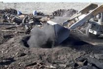 تخریب 5 حلقه چاه غیر مجاز تولید زغال در نجف آباد