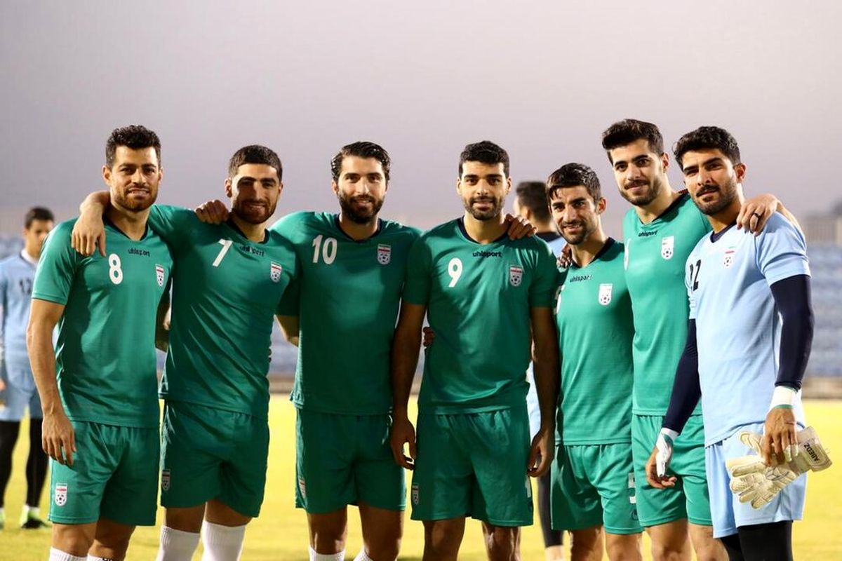 اقدام روحیه بخش قبل از بازی با تیم‌های ملی فوتبال ایران و آمریکا