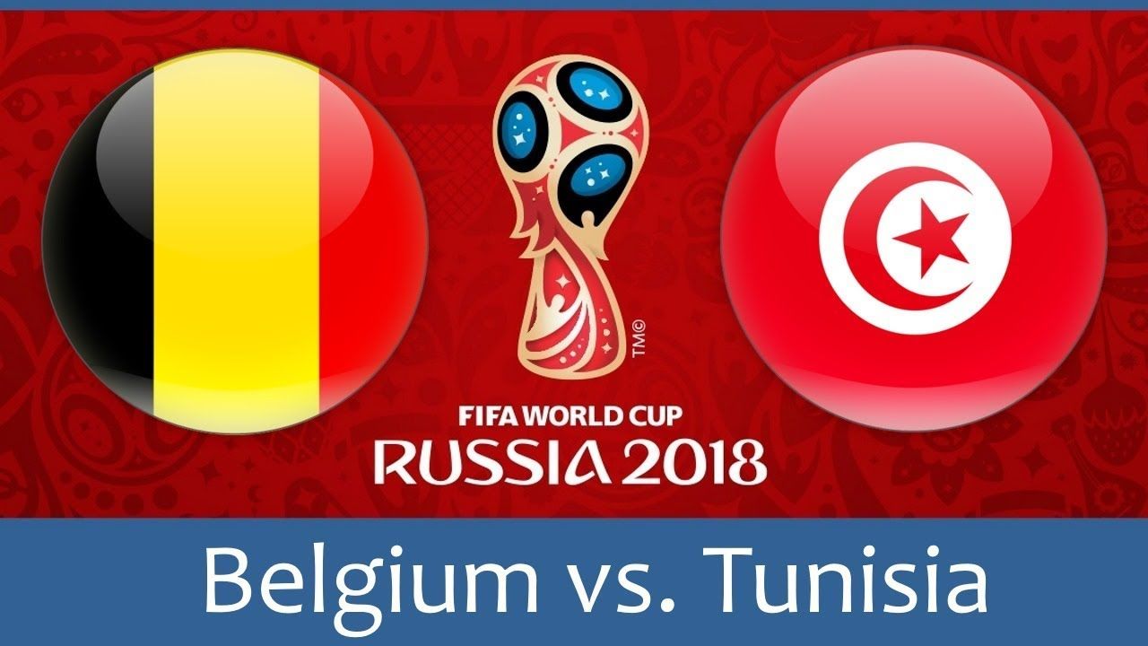 ساعت بازی بلژیک و تونس در جام جهانی