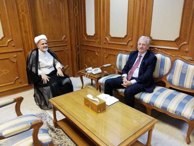 سفیر ایران در عمان با همتای آلمانی اش دیدار کرد