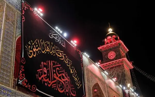 حال و هوای حرم امام علی‌ (ع) در آستانه شهادت حضرت زهرا (س) + فیلم