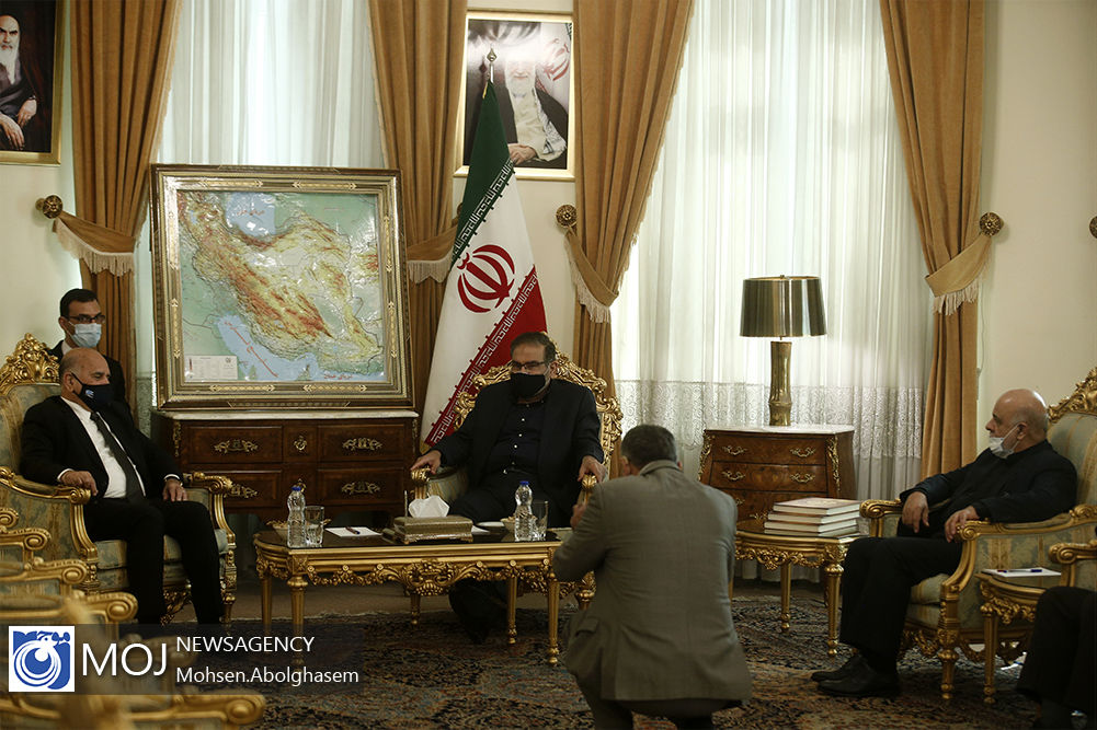 دیدار وزیر خارجه عراق با علی شمخانی