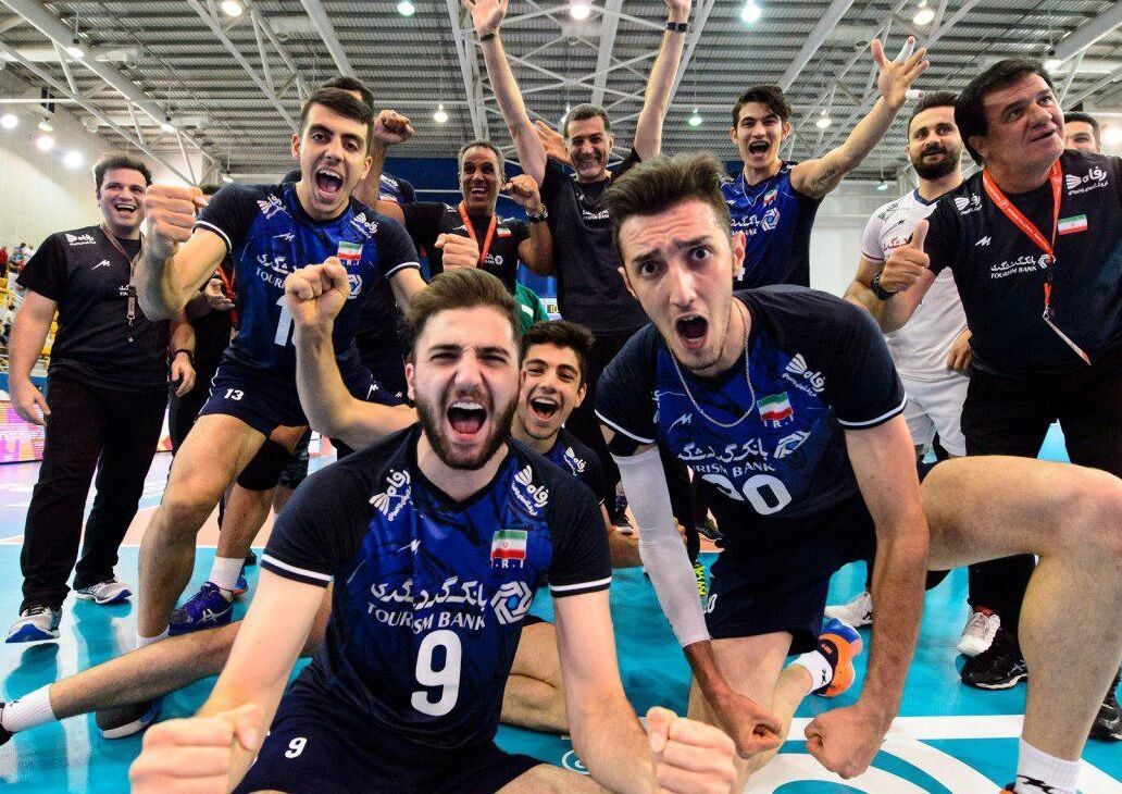 بلندقامتان والیبال ایران راهی مرحله نیمه‌نهایی رقابت‌های قهرمانی آسیا شدند