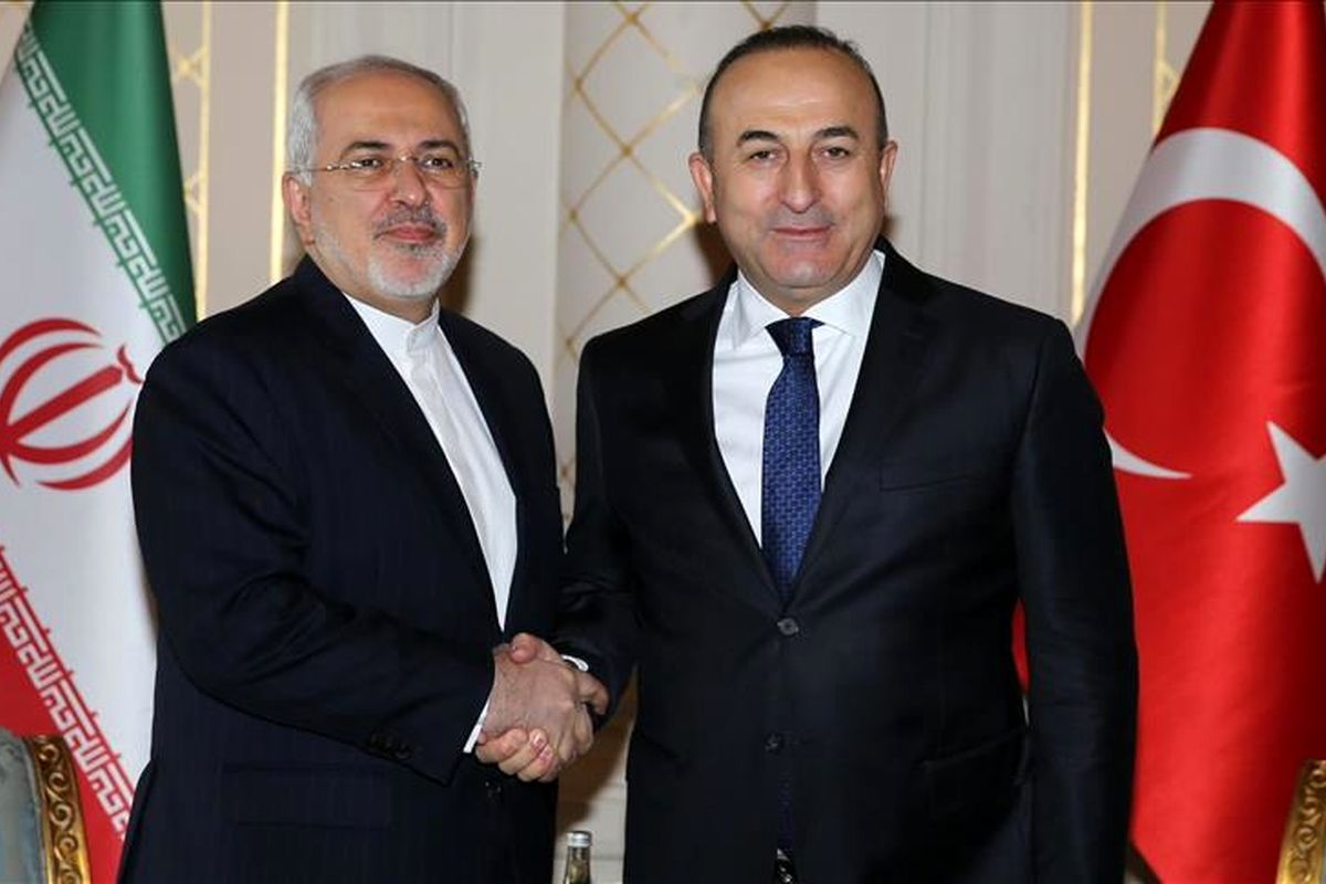 وزیران امور خارجه ایران و ترکیه برای بار سوم گفت و گو کردند