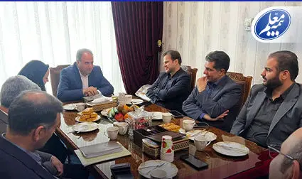 دیدار معاونین و بازرس ویژه مدیرعامل بیمه معلم با مدیرکل آموزش و پرورش آذربایجان شرقی