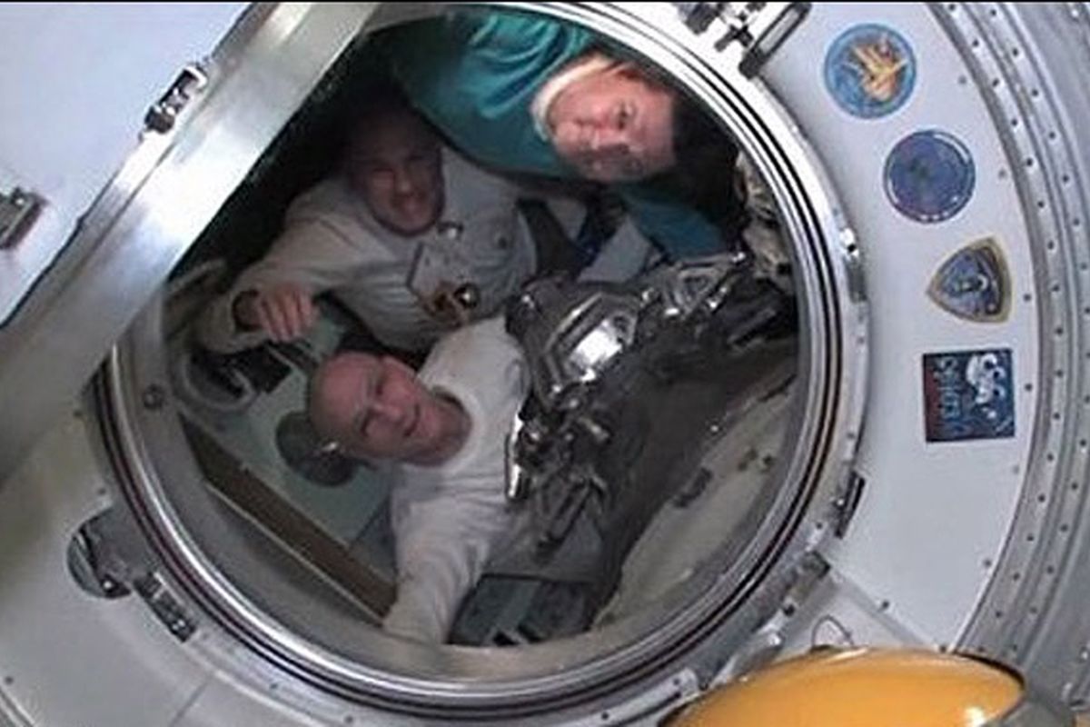 ۳ فضانورد راهی ایستگاه بین المللی فضایی شدند