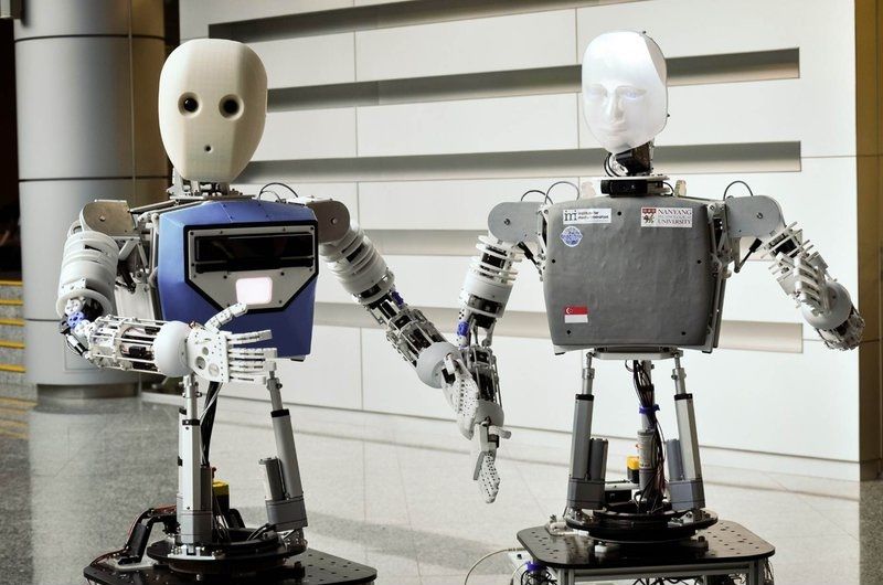 استخدام ربات های انسان نما در بیمارستان + تصویر