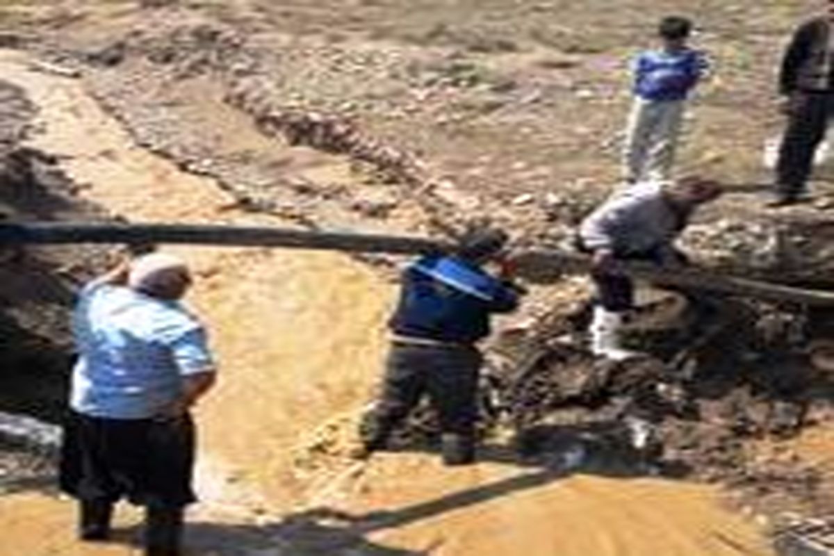 تخریب بیش از 9 کیلومتر خطوط انتقال آبرسانی در شهرهای سیل زده مازندران