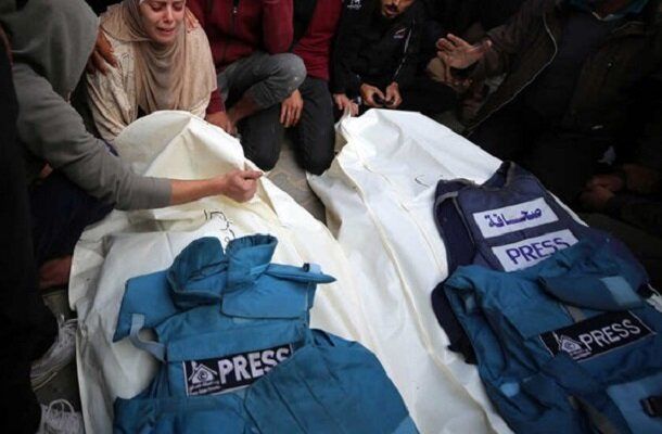 Zionist Regime killed 2 more journalists in Gaza, the total number reached to 132