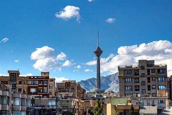 کیفیت هوای تهران ۱۵ مهر ۱۴۰۳ / شاخص کیفیت هوای تهران روی عدد ۷۵ و سالم است