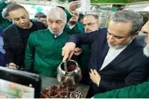 عراقچی به حرم مطهر رضوی مشرف شد