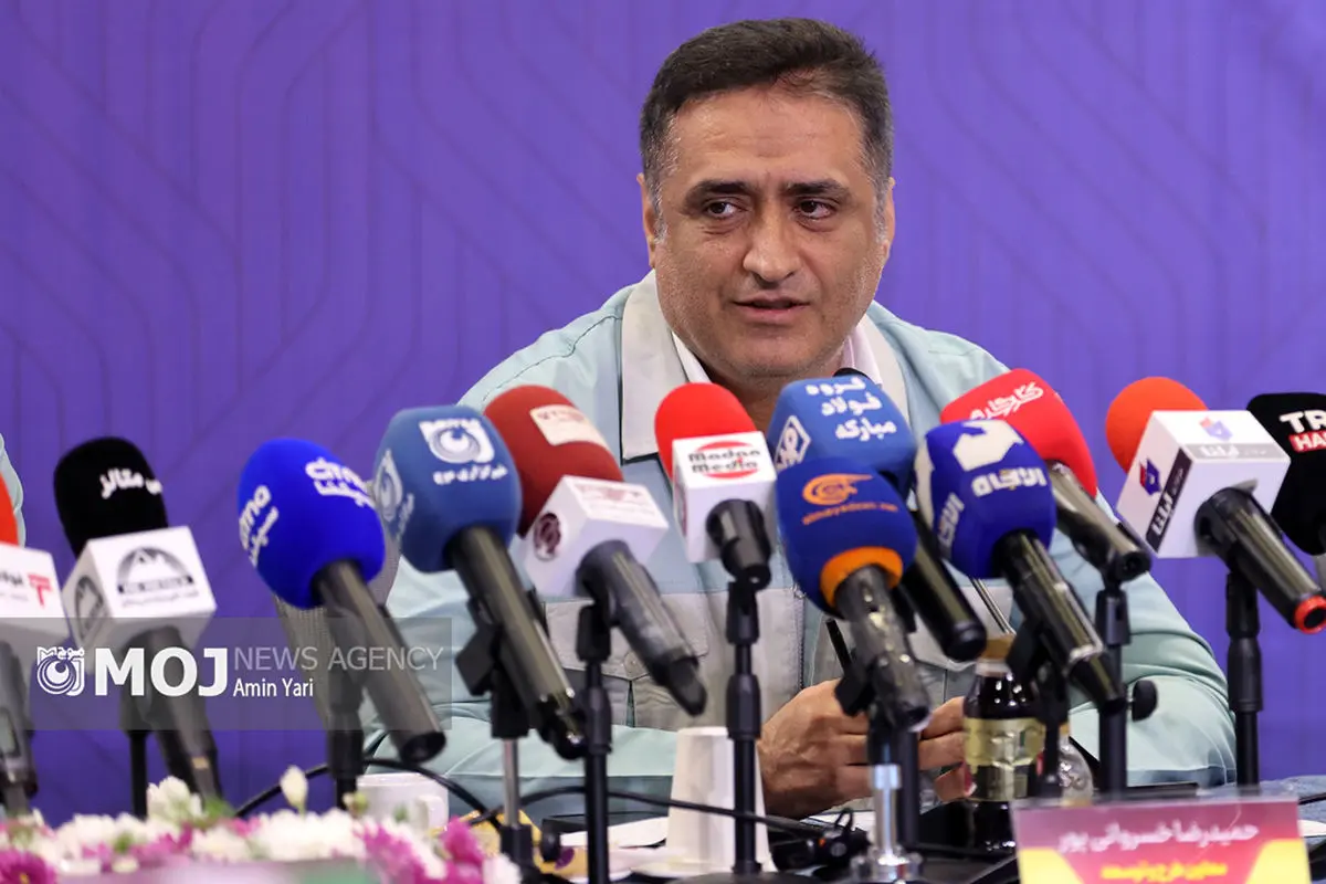 نشست خبری معاون طرح و توسعه شرکت فولاد مبارکه