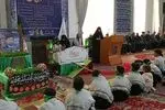 ادای دین جامعه قرآنی دارالارشاد برای شهدای وطن