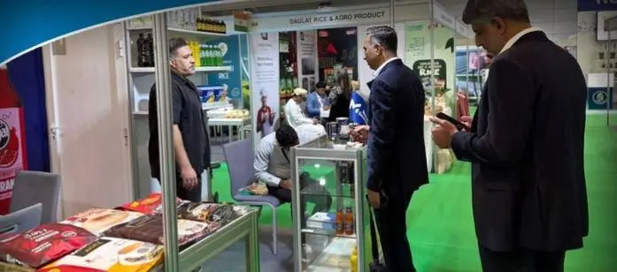 بازدید هیات تجاری اتاق بازرگانی هرمزگان از نمایشگاه بین‌المللی آگروفود ۲۰۲۵ عمان