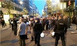 چندین نفر در درگیری مقابل سفارت ترکیه در بروکسل مجروح شدند
