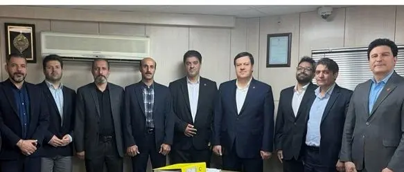 بازدید مدیرعامل بانک ملت از چند شعبه و واحد ستادی در تهران