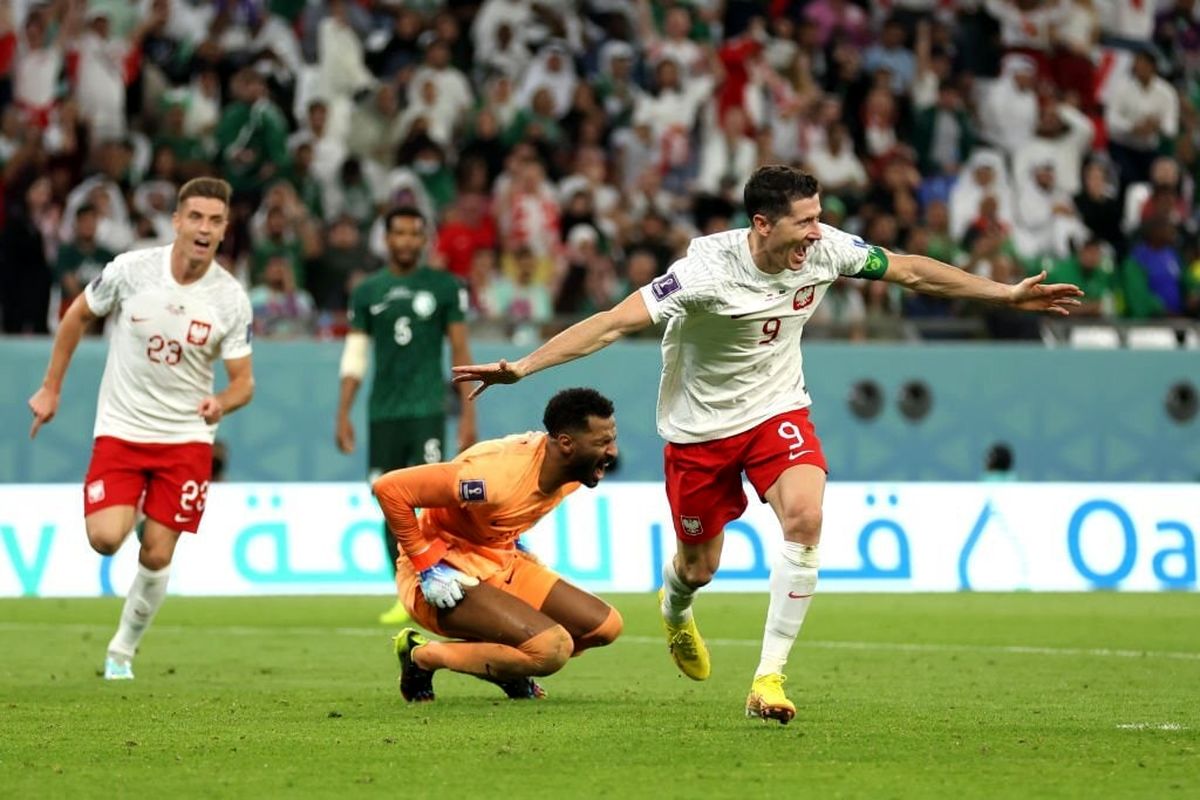 لهستان ۲ - عربستان صفر/ بازگشت لواندوفسکی به جام جهانی ۲۰۲۲ +جدول