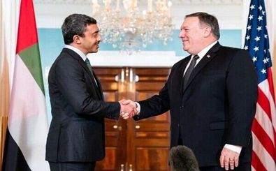 وزرای خارجه آمریکا و امارات درباره ایران گفت و گو کردند