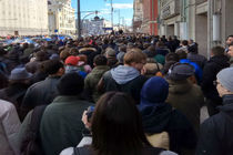 تظاهرات مخالفان پوتین در شهرهای مختلف روسیه