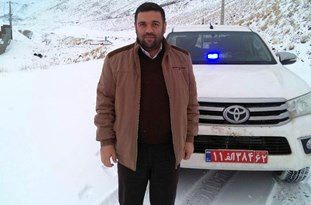 بارش برف محور کندوان و ارتفاعات بیشتر شهرهای غربی مازندران را سفیدپوش کرد