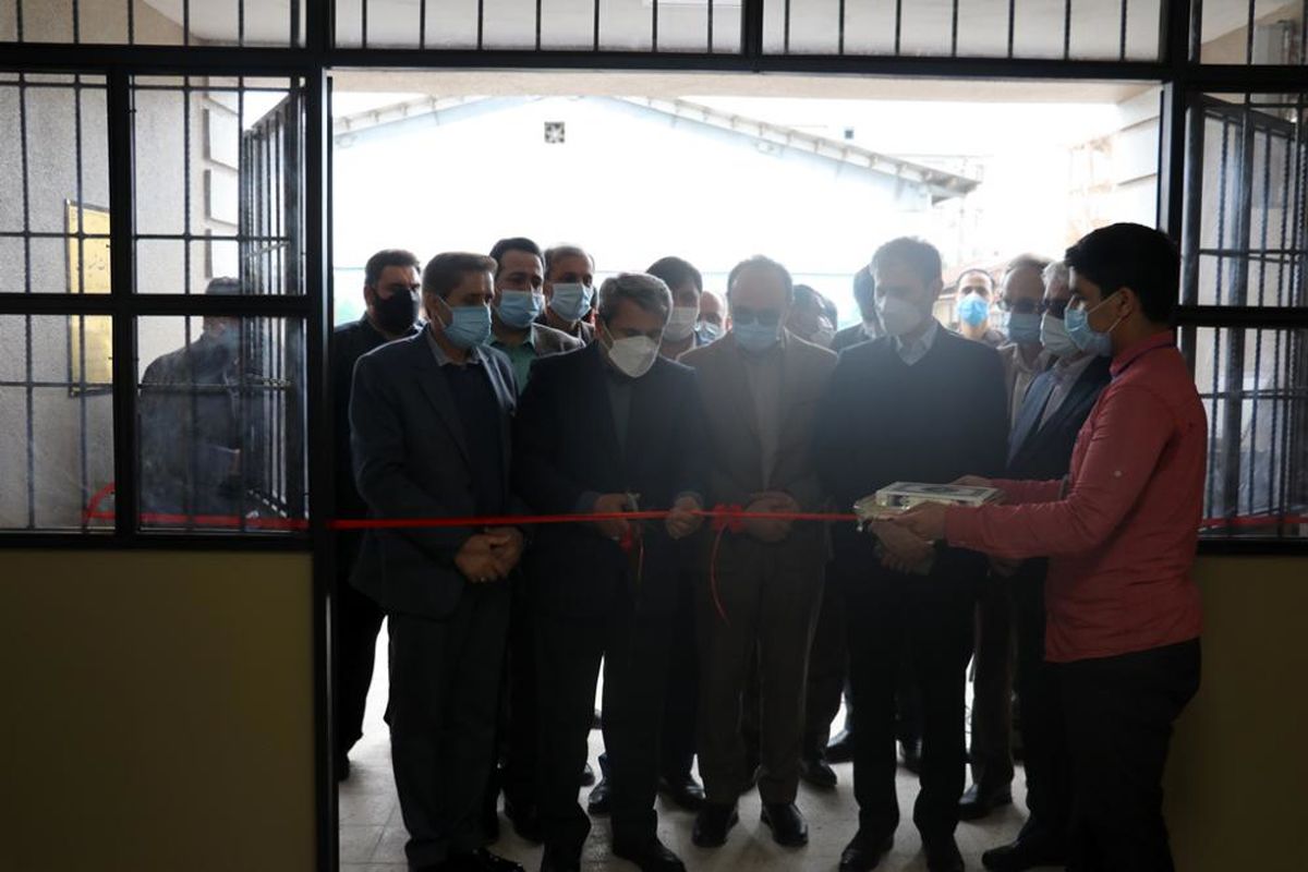 افتتاح پروژه مقاوم سازی مدرسه 12 کلاسه شهید رجایی رشت