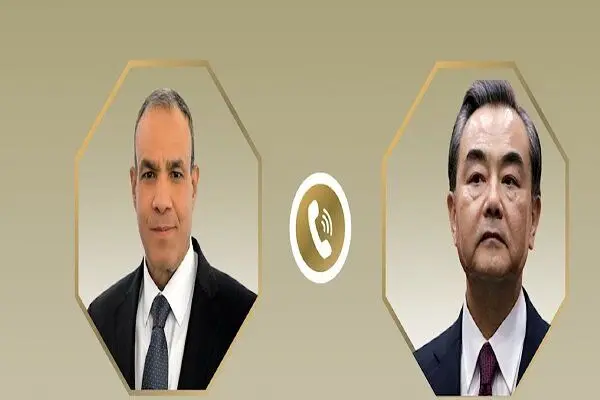 وزیران خارجه چین و مصر رایزنی کردند