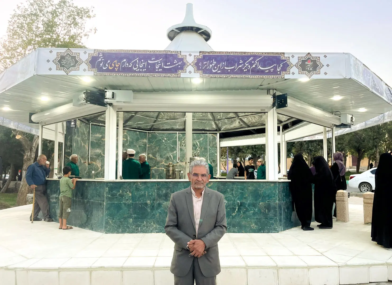 طراحی سقف چایخانه با هنر بومی