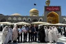 تشرف بیش از ۱۲۰ هزار زائر غیرایرانی به حرم مطهر رضوی در یکسال گذشته