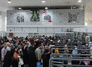 تردد بیش از یک میلیون زائر از مرز مهران