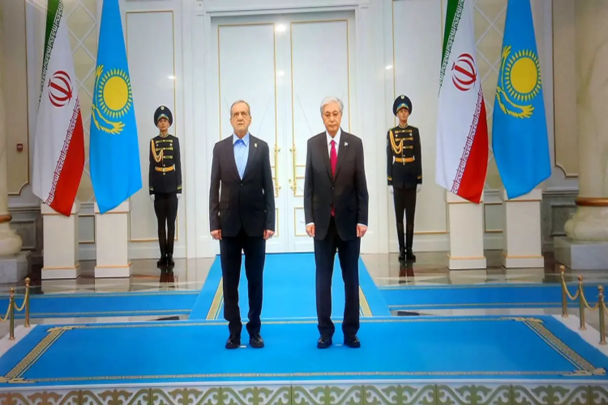 پزشکیان در قزاقستان