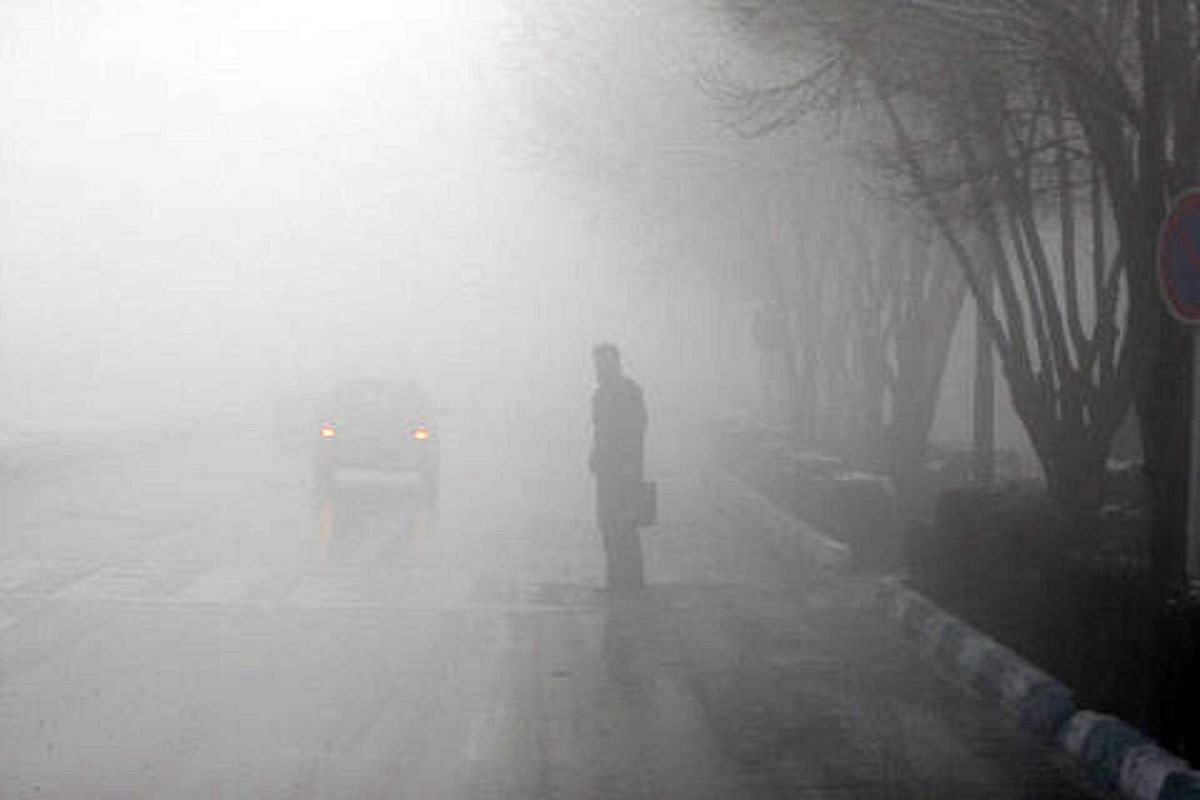 شعاع دید در ۲ شهر خوزستان بدلیل مه گرفتگی به صفر رسید