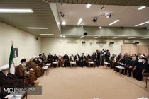 دیدار دست‌اندرکاران کنگره شهدای استان قزوین با مقام معظم رهبری