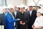 بازدید مدیرعامل بانک ملت از شرکت های تولیدی و صنعتی استان های زنجان و قزوین