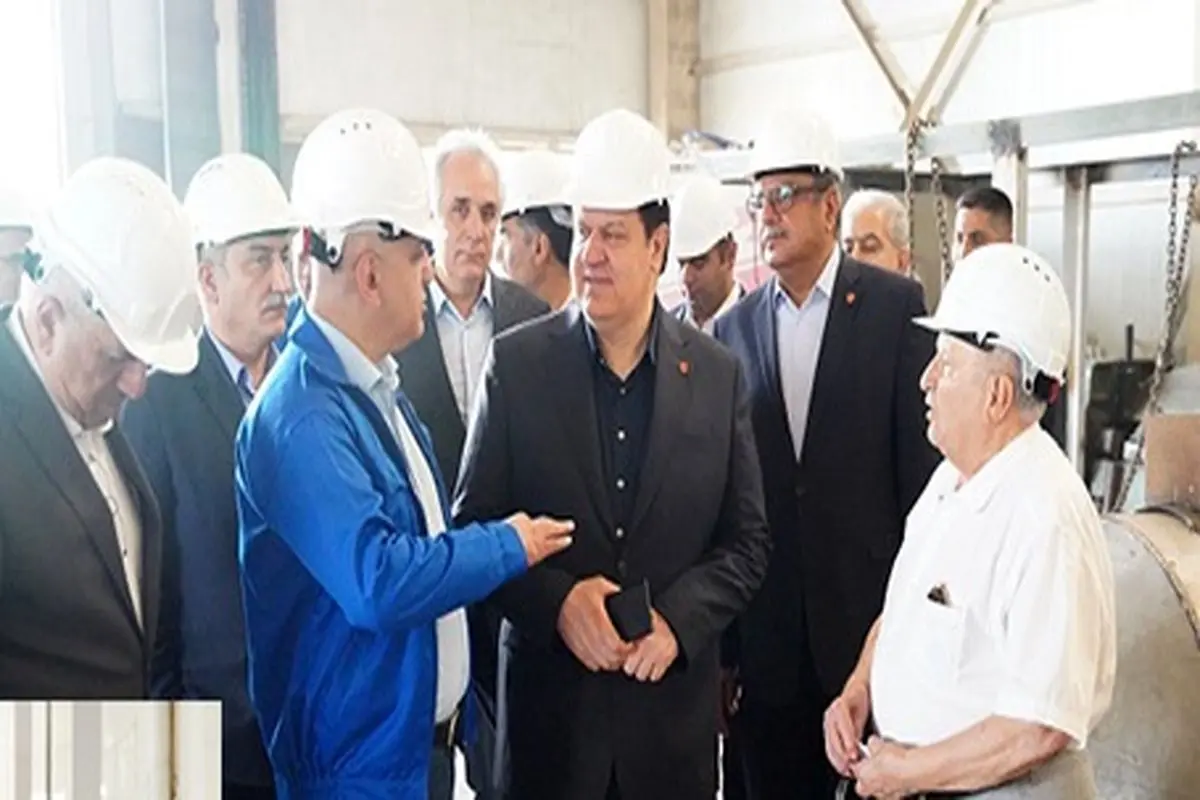 بازدید مدیرعامل بانک ملت از شرکت های تولیدی و صنعتی استان های زنجان و قزوین
