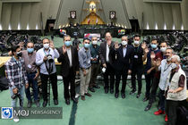 صحن علنی مجلس شورای اسلامی در روز خبرنگار