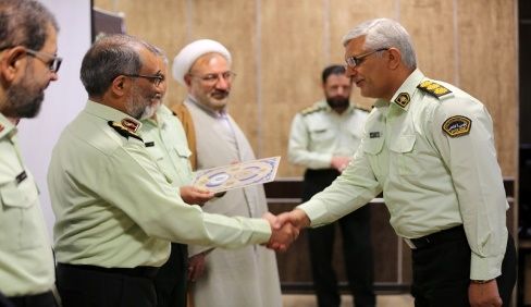 انتخاب رئیس پلیس آگاهی استان اصفهان به عنوان کارآگاه برتر کشوری