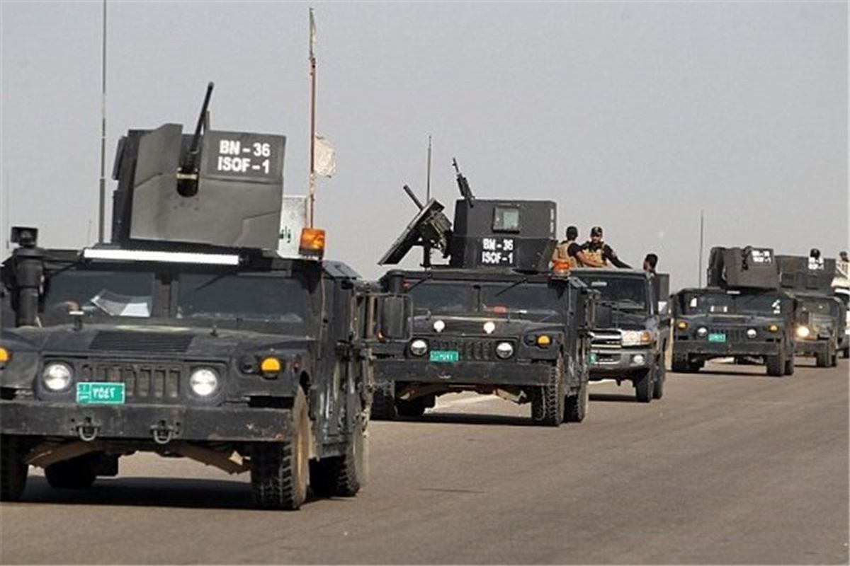 پرچم ارتش عراق در غرب موصل به اهتزار در آمد
