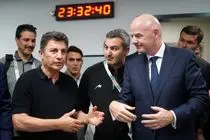 قلعه‌نویی در محل برگزاری قرعه‌کشی جام جهانی حضور دارد