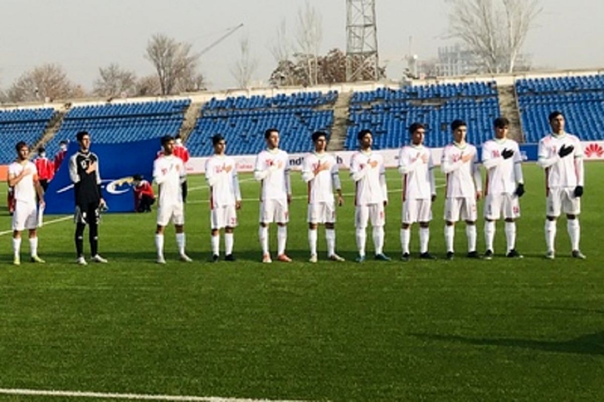 نتیجه بازی تیم ملى فوتبال نوجوانان ایران و تاجیکستان