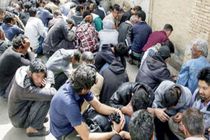 دستگیری 308 توزیع کننده و معتاد متجاهر در اصفهان 