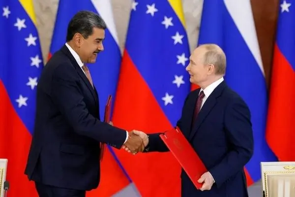 پوتین قانون مشارکت راهبردی با ونزوئلا را امضا کرد