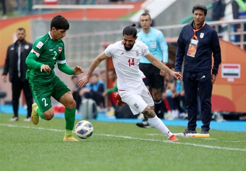 زیر ۲۰ ساله های فوتبال ایران با شکست در برابر عراق، با جام جهانی خداحافظی کردند