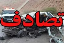 مصدومیت 2 نفر در تصادف پراید و نیسان در شهرستان سمیرم