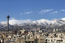 کیفیت هوای تهران در 24  اردیبهشت ماه سالم است