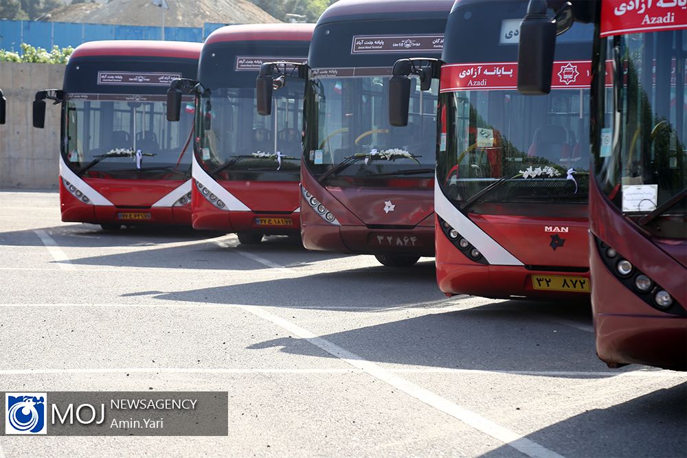 اتوبوس‌های شرکت واحد تهران از ۶ صبح امروز در آماده باش هستند
