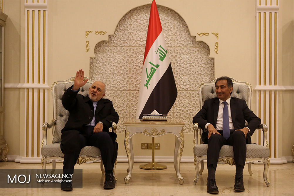 ورود وزیر امور خارجه کشورمان به بغداد