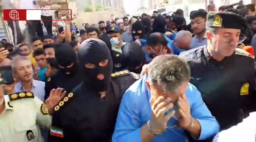 فیلم چرخاندن اراذل و اوباش در خیابان های پایتخت