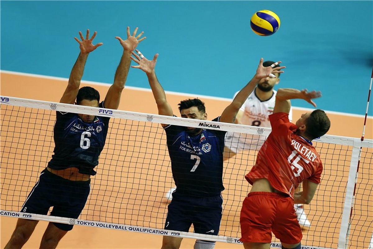 نتیجه بازی والیبال ایران و روسیه/ ایران از صعود به المپیک باز ماند