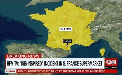 گروگانگیری در فرانسه پایان یافت